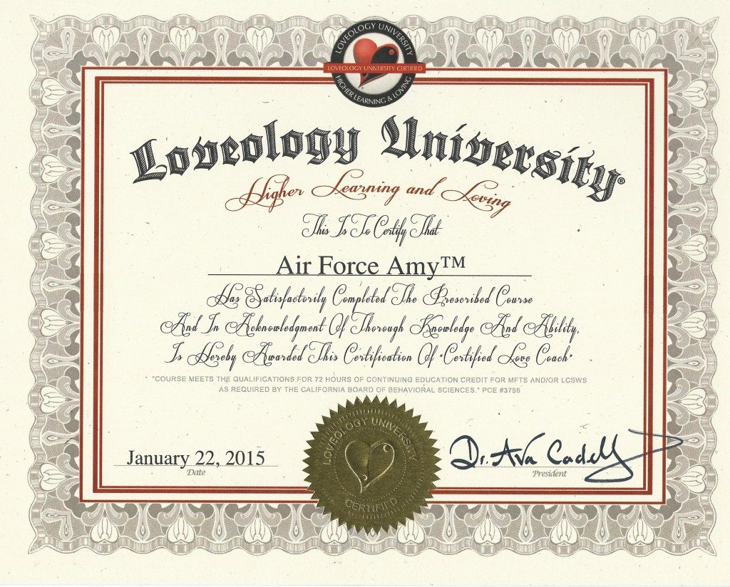 Loveology Diploma