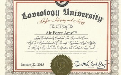 AIR FORCE AMY CERTIFIED LOVE COACH & LOVEOLOGIST