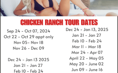 Current Tour Dates @ Chicken Ranch